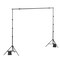 Adjustable Backdrop Stand Carbon Steel Photography Studio Frame